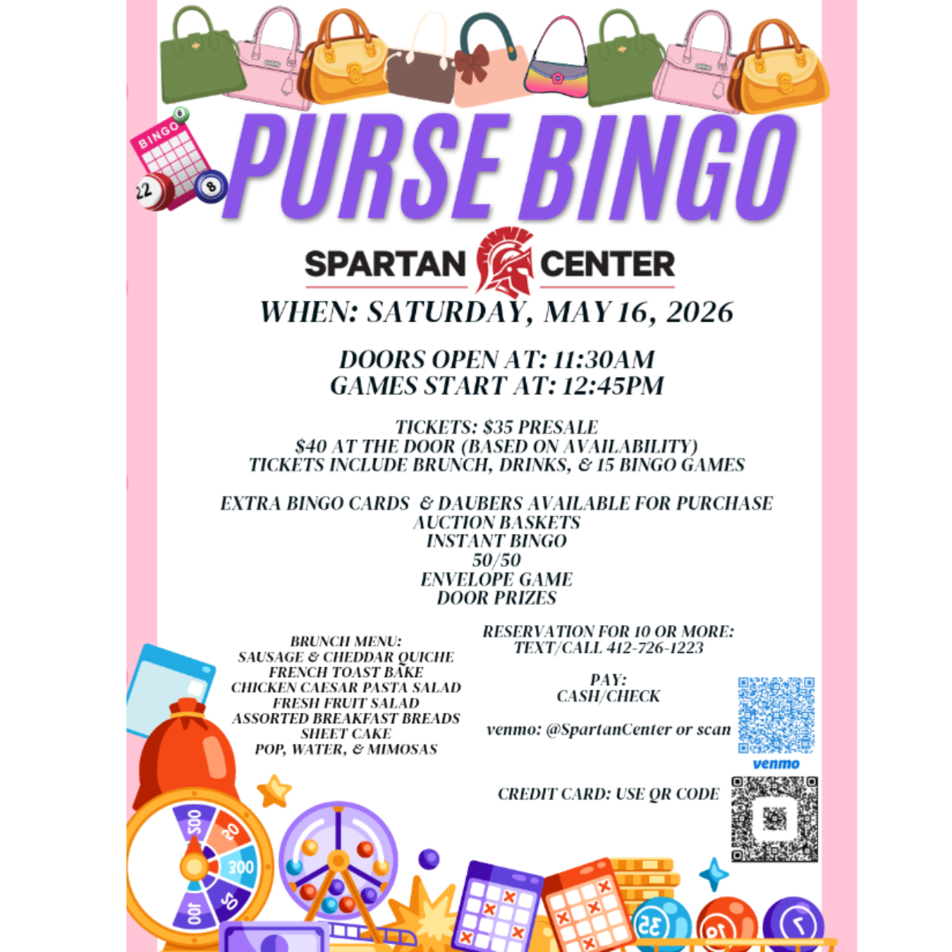Purse Bingo